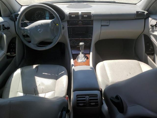 WDBRF92H37F884647 - 2007 MERCEDES-BENZ C 280 4MATIC BLACK photo 8