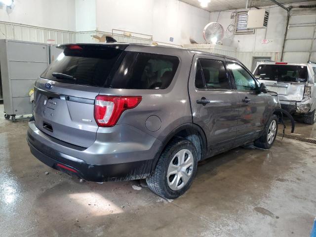 1FM5K8AR3HGD25798 - 2017 FORD EXPLORER POLICE INTERCEPTOR 灰色 照片 3