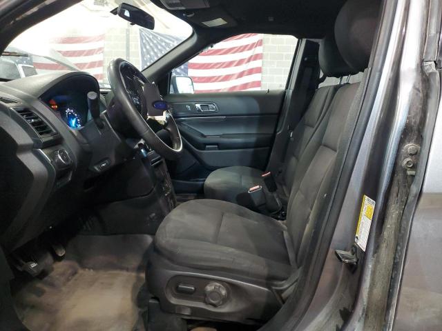 1FM5K8AR3HGD25798 - 2017 FORD EXPLORER POLICE INTERCEPTOR 灰色 照片 7