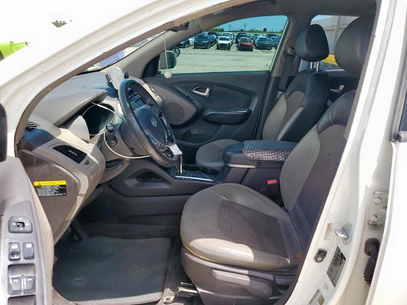 KM8JU3AC6DU622308 - 2013 HYUNDAI TUCSON GLS 白色 照片 7