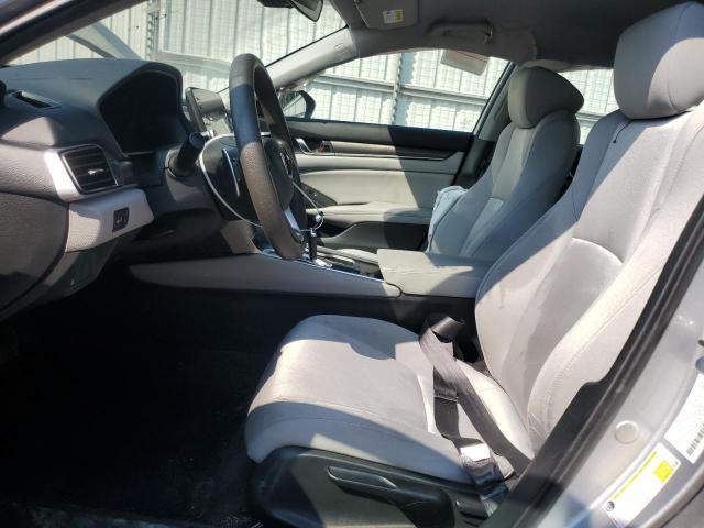 1HGCV3F13KA012285 - 2019 HONDA ACCORD HYBRID ვერცხლისფერი ფოტო 7