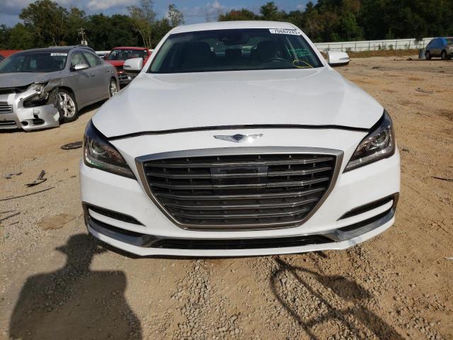 KMTFN4JE2KU303176 - 2019 GENESIS G80 BASE WHITE photo 5