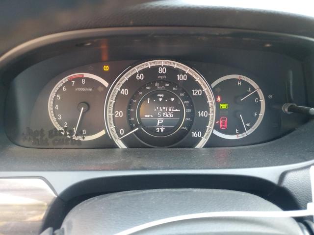 1HGCR2F86GA042626 - 2016 HONDA ACCORD EXL BLACK photo 9