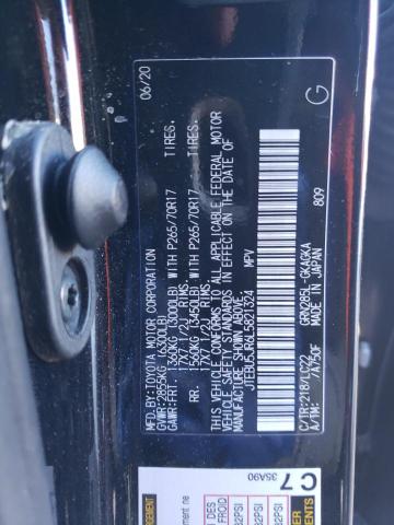 JTEBU5JR6L5821324 - 2020 TOYOTA 4RUNNER SR5/SR5 PREMIUM 黑色 照片 13