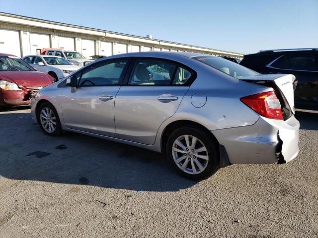 19XFB2F85CE067332 - 2012 HONDA CIVIC EX SILVER photo 2