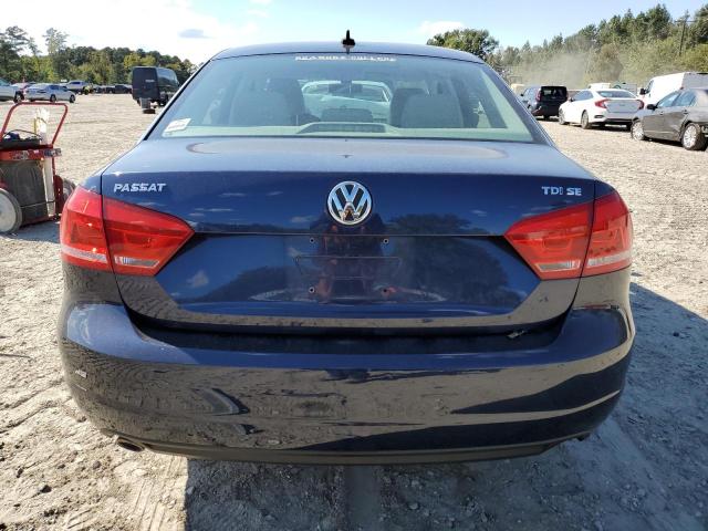 1VWBN7A37DC058605 - 2013 VOLKSWAGEN PASSAT SE BLUE photo 6