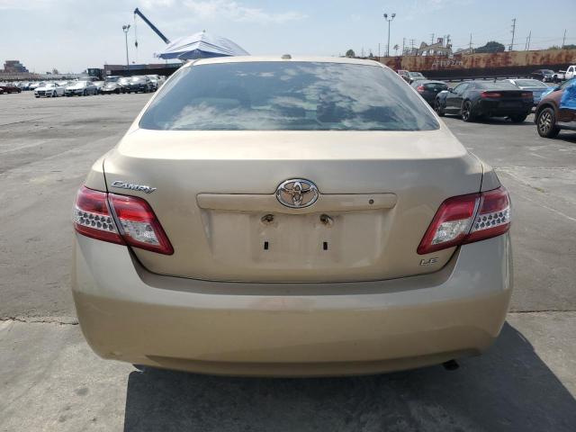4T1BF3EK2BU711306 - 2011 TOYOTA CAMRY BASE TAN photo 6