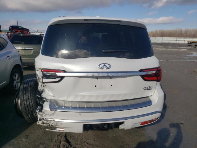 JN8AZ2NE4K9238527 - 2019 INFINITI QX80 LUXE WHITE photo 6