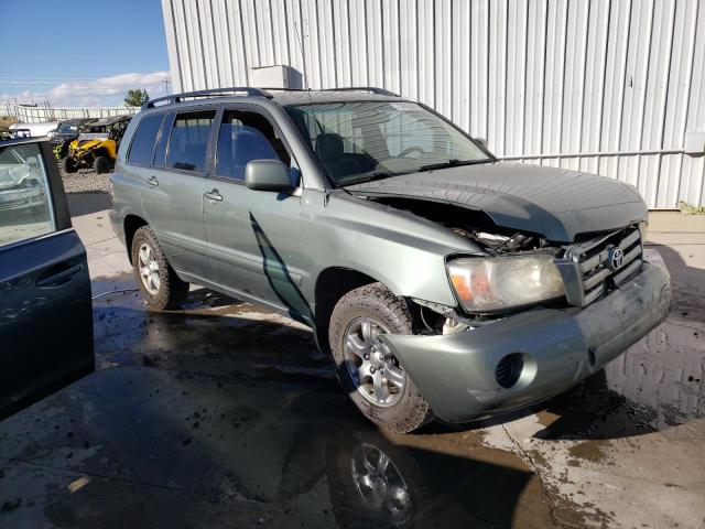 JTEEP21A040007715 - 2004 TOYOTA HIGHLANDER GRAY photo 4