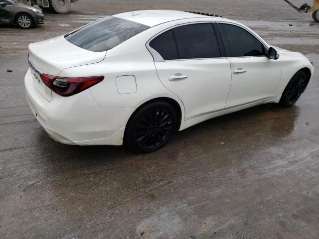 JN1CV7ARXJM280219 - 2018 INFINITI Q50 PURE WHITE photo 3