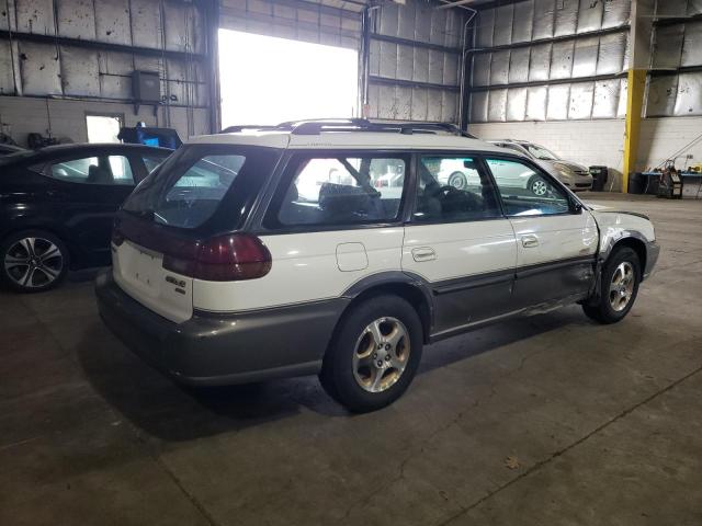 4S3BG6855V7614614 - 1997 SUBARU LEGACY OUTBACK WHITE photo 3