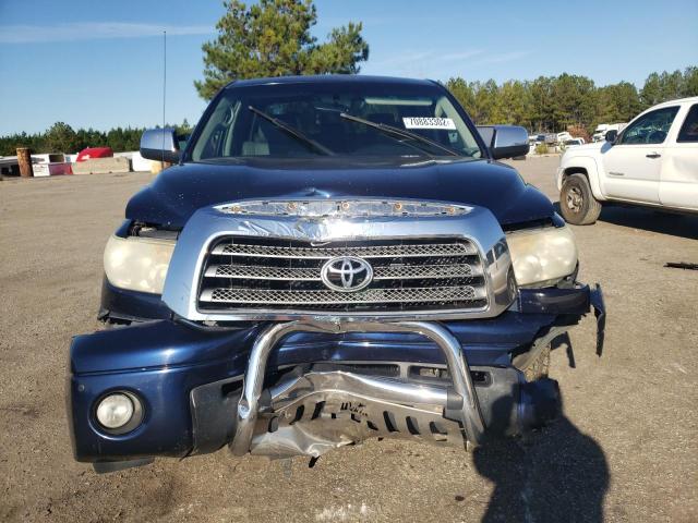 5TBDV58118S495386 - 2008 TOYOTA TUNDRA CREWMAX LIMITED BLUE photo 5