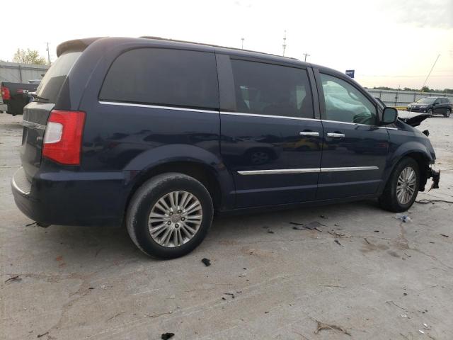 2C4RC1CG1DR646883 - 2013 CHRYSLER TOWN & COU TOURING L BLUE photo 3