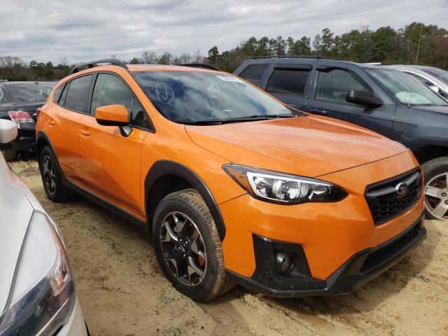 JF2GTAEC0K8326594 - 2019 SUBARU CROSSTREK PREMIUM ORANGE photo 4