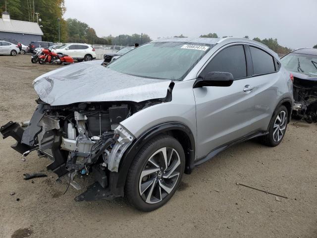 3CZRU6H18KM707627 - 2019 HONDA HR-V SPORT SILVER photo 1