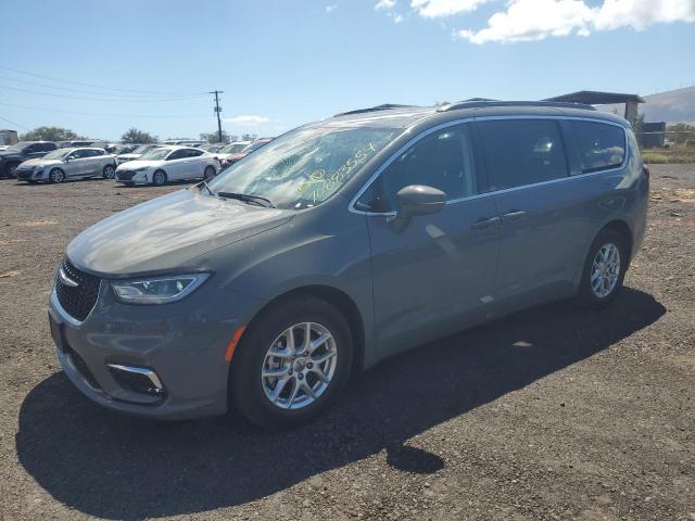 2C4RC1BG1NR145348 - 2022 CHRYSLER PACIFICA TOURING L GRAY photo 1