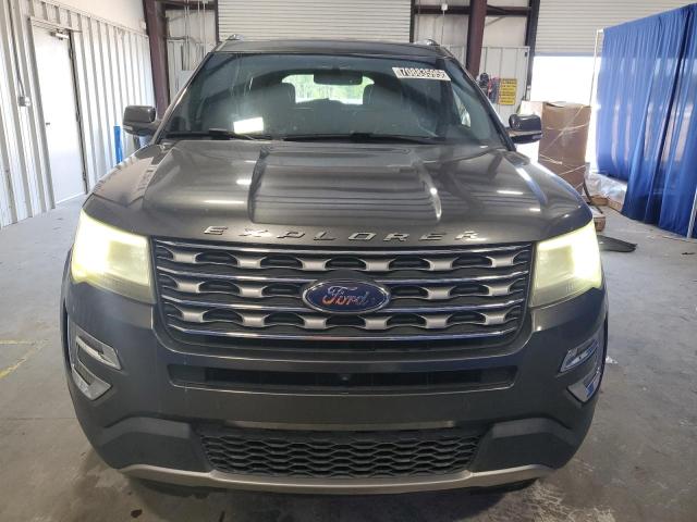 1FM5K7F83GGA57019 - 2016 FORD EXPLORER LIMITED GRAY photo 5