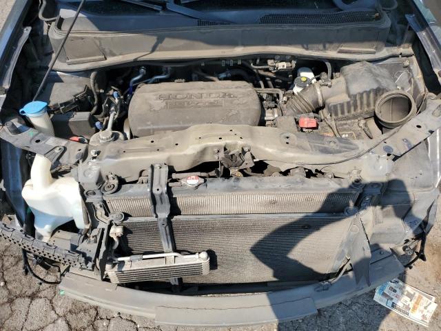 5FNYF4H53DB060452 - 2013 HONDA PILOT EXL ნაცრისფერი ფოტო 12