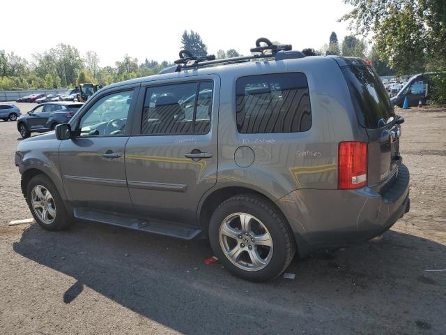 5FNYF4H53DB060452 - 2013 HONDA PILOT EXL ნაცრისფერი ფოტო 2