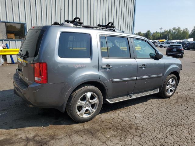 5FNYF4H53DB060452 - 2013 HONDA PILOT EXL ნაცრისფერი ფოტო 3