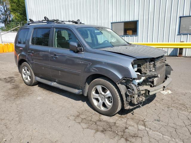 5FNYF4H53DB060452 - 2013 HONDA PILOT EXL ნაცრისფერი ფოტო 4