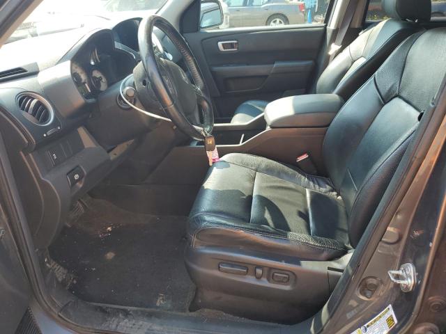 5FNYF4H53DB060452 - 2013 HONDA PILOT EXL ნაცრისფერი ფოტო 7