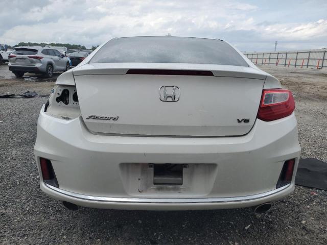 1HGCT2B87DA004678 - 2013 HONDA ACCORD EXL WHITE photo 6