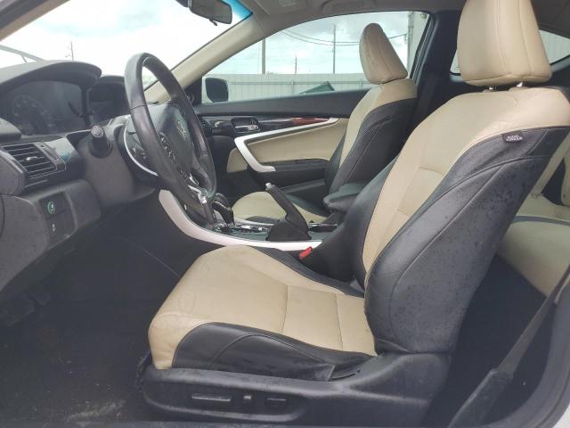 1HGCT2B87DA004678 - 2013 HONDA ACCORD EXL WHITE photo 7