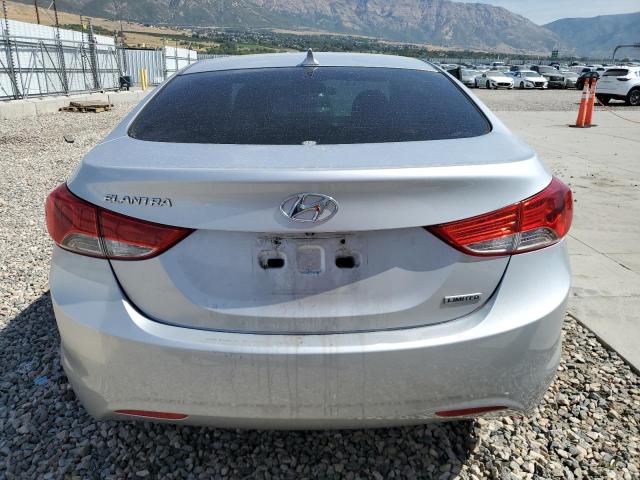 5NPDH4AE6CH107461 - 2012 HYUNDAI ELANTRA GLS SILVER photo 6