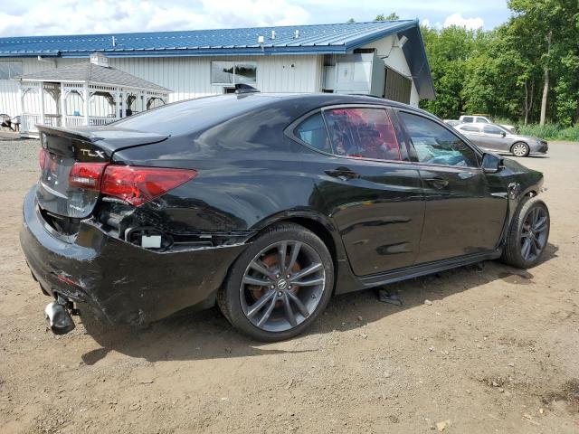 19UUB3F62JA004296 - 2018 ACURA TLX TECH+A Սև լուսանկար 3