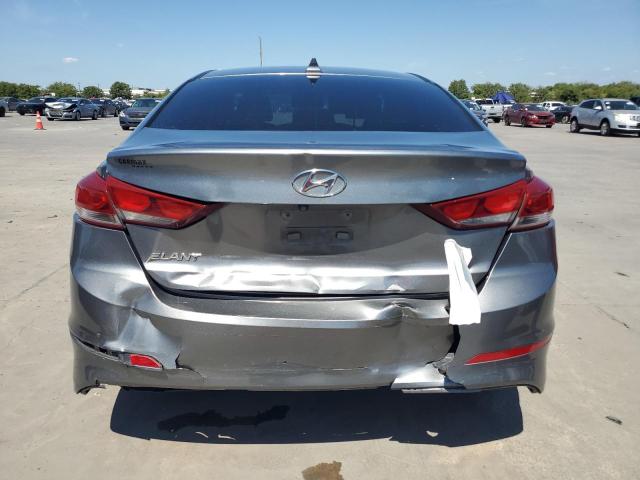 KMHD84LF2JU477911 - 2018 HYUNDAI ELANTRA SEL GRAY photo 6