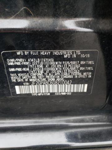 JF2GPABC6G8210042 - 2016 SUBARU CROSSTREK PREMIUM BLACK photo 14