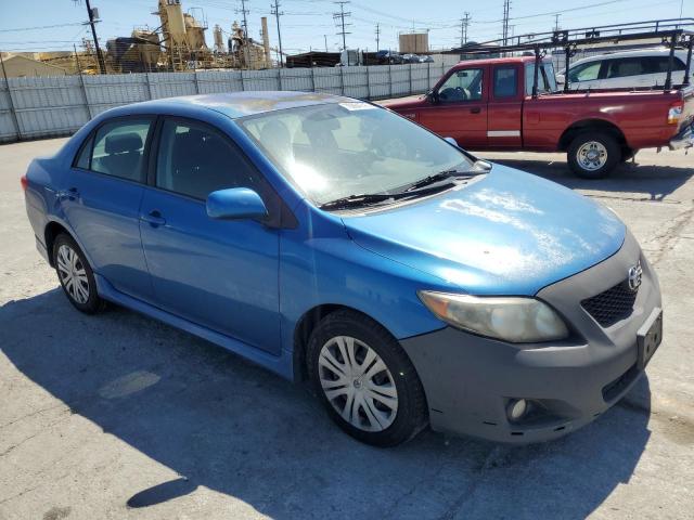 1NXBU40E89Z058262 - 2009 TOYOTA COROLLA BASE BLUE photo 4