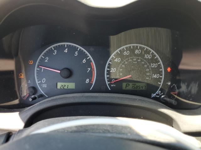 1NXBU40E89Z058262 - 2009 TOYOTA COROLLA BASE BLUE photo 9