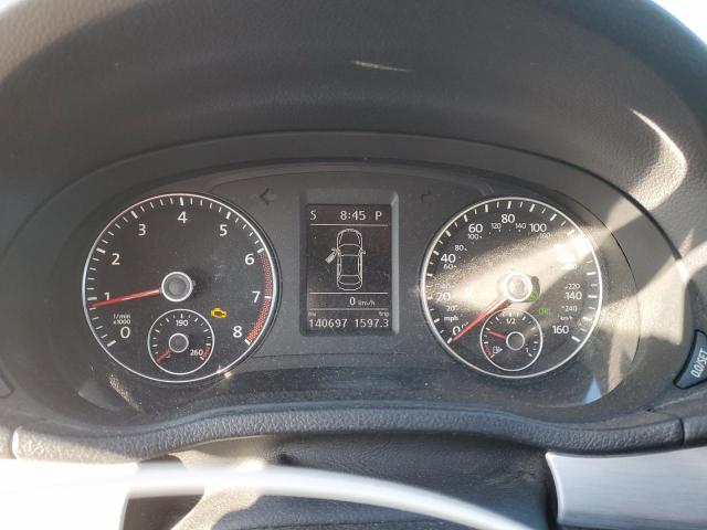 1VWBP7A39DC115820 - 2013 VOLKSWAGEN PASSAT SE GRAY photo 9