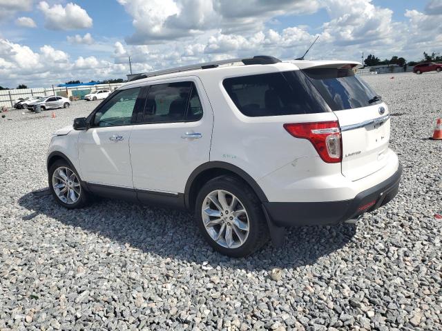 1FM5K7F86EGA97107 - 2014 FORD EXPLORER LIMITED WHITE photo 2