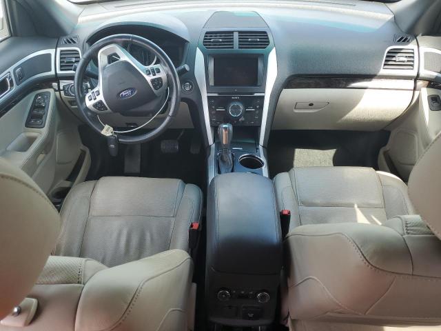 1FM5K7F86EGA97107 - 2014 FORD EXPLORER LIMITED WHITE photo 8