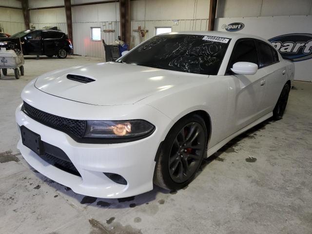 2C3CDXGJ0GH356399 - 2016 DODGE CHARGER R/T SCAT PACK WHITE photo 1