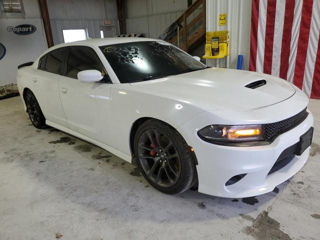 2C3CDXGJ0GH356399 - 2016 DODGE CHARGER R/T SCAT PACK WHITE photo 4