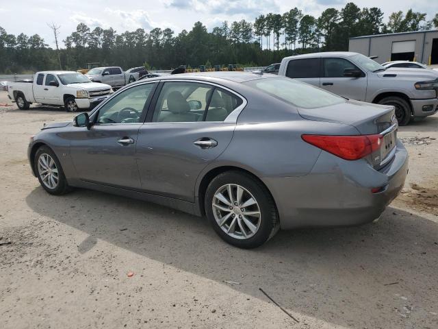 JN1BV7AR8EM702523 - 2014 INFINITI Q50 BASE GRAY photo 2