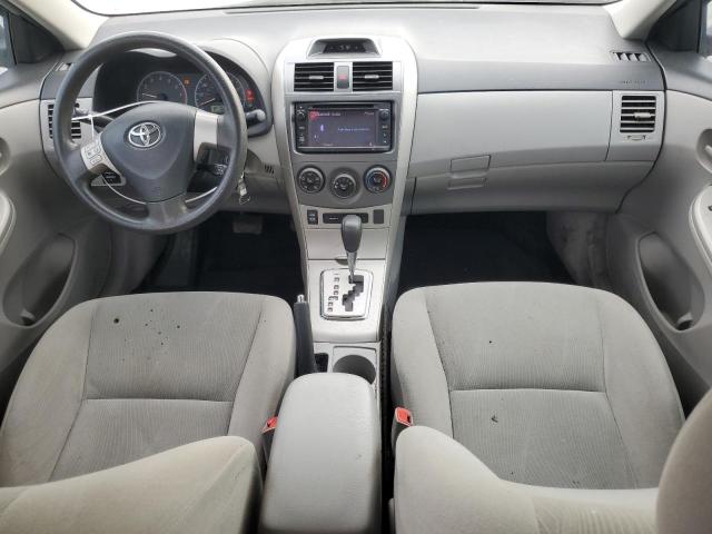 2T1BU4EE7DC117305 - 2013 TOYOTA COROLLA BASE SILVER photo 8