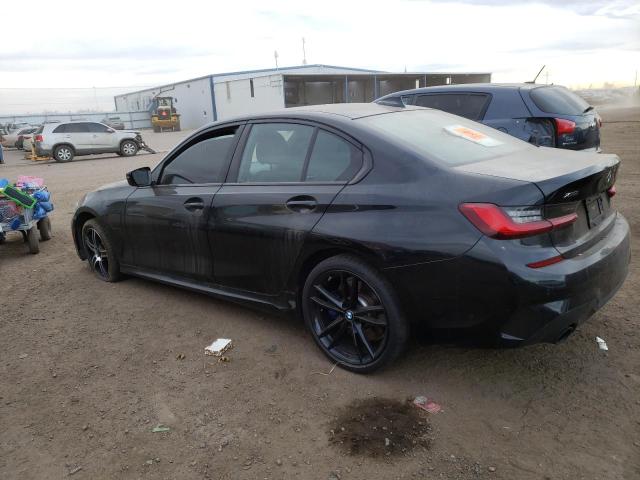 3MW5P9J0XM8C00526 - 2021 BMW 330XE Czarny zdjęcie 2