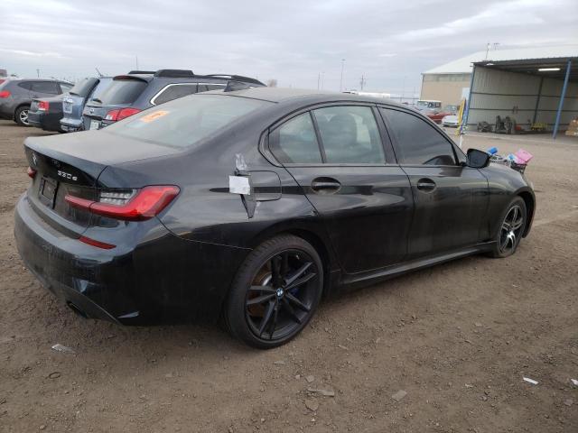 3MW5P9J0XM8C00526 - 2021 BMW 330XE Czarny zdjęcie 3