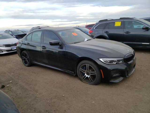 3MW5P9J0XM8C00526 - 2021 BMW 330XE Czarny zdjęcie 4