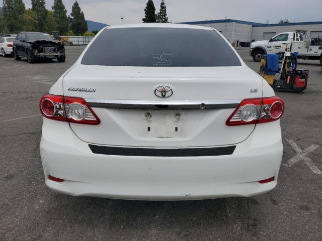 JTDBU4EE8DJ114983 - 2013 TOYOTA COROLLA BASE WHITE photo 6