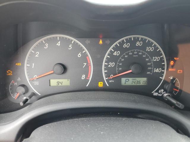 JTDBU4EE8DJ114983 - 2013 TOYOTA COROLLA BASE WHITE photo 9