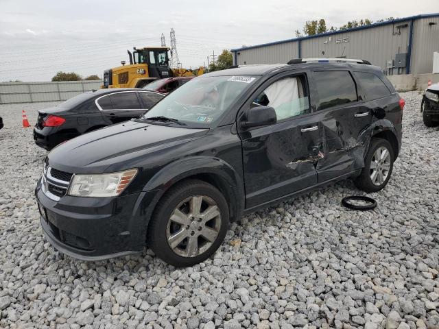 3D4PH3FG4BT523348 - 2011 DODGE JOURNEY CREW BLACK photo 1