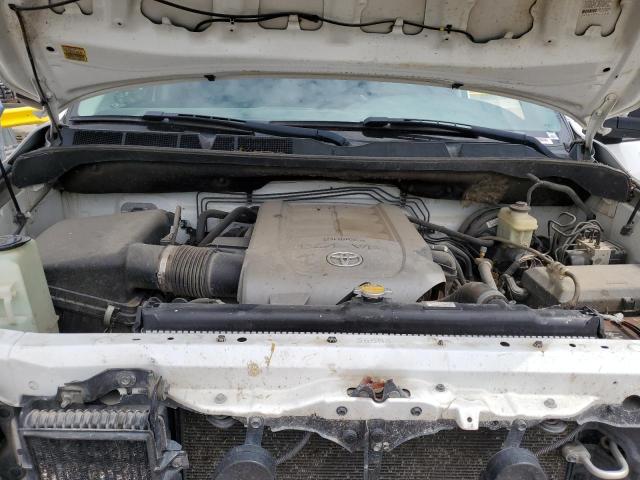 5TFBV54187X020976 - 2007 TOYOTA TUNDRA DOUBLE CAB SR5 WHITE photo 11