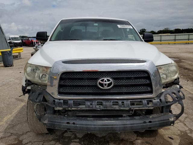 5TFBV54187X020976 - 2007 TOYOTA TUNDRA DOUBLE CAB SR5 WHITE photo 5