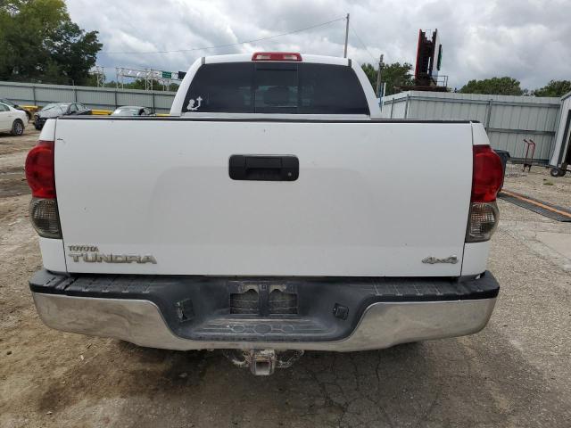 5TFBV54187X020976 - 2007 TOYOTA TUNDRA DOUBLE CAB SR5 WHITE photo 6